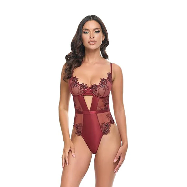 Nina Lace & Mesh Teddy