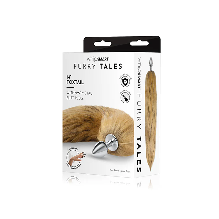 Furry Tales Foxtail with Metal Butt Plug