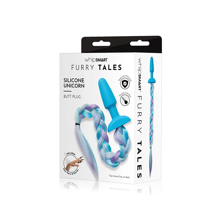 2955-furry-tales-silicone-unicorn-butt-plug-4.webp Furry Tales Silicone Unicorn Butt Plug