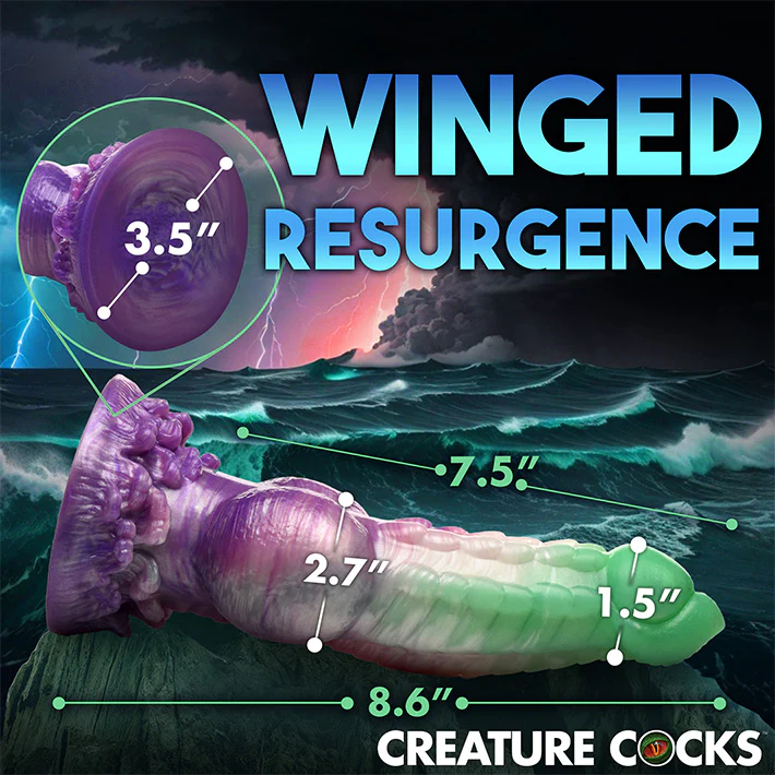2956-creature-cocks-aqua-phoenix-dildo-8.webp Creature Cocks Aqua Phoenix Dildo