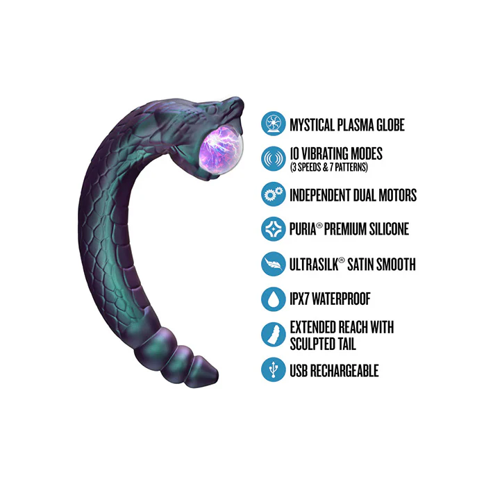 3121-rattle-snake-dual-ended-fantasy-vibrator-with-mystical-plasma-globe-2.webp Rattle Snake Dual-Ended Fantasy Vibrator With Mystical Plasma Globe