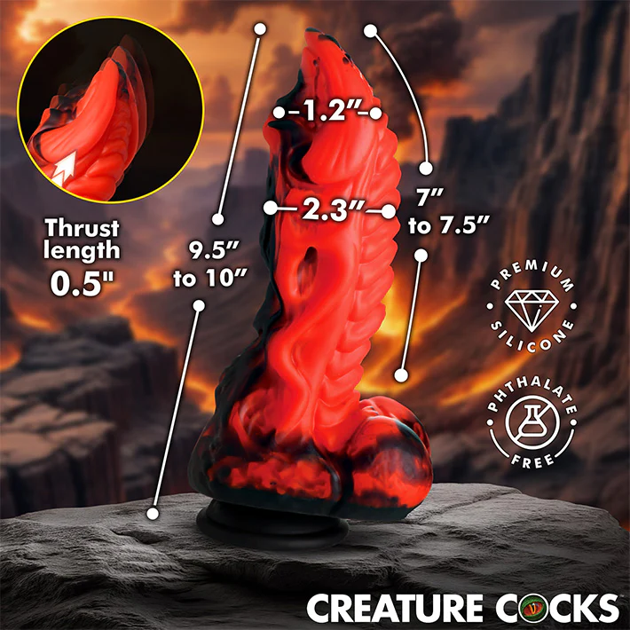 3123-creature-cocks-dragon-thrust-thrusting-vibrating-silicone-dildo-4.webp Creature Cocks Dragon Thrust Thrusting & Vibrating Silicone Dildo