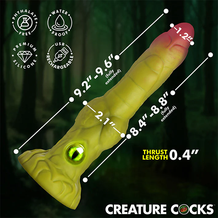 3124-creature-cocks-eyegor-thrusting-vibrating-silicone-dildo-3.webp Creature Cocks Eyegor Thrusting & Vibrating Silicone Dildo