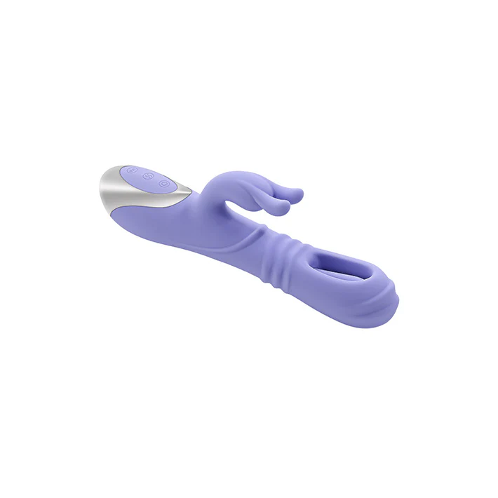 Playboy Pleasure Tap Me In Thrusting & Flapping Rabbit Vibrator