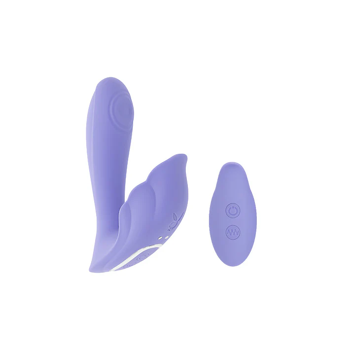 Playboy Pleasure Lilac Fantasy Remote Controlled Tapping Vibrator