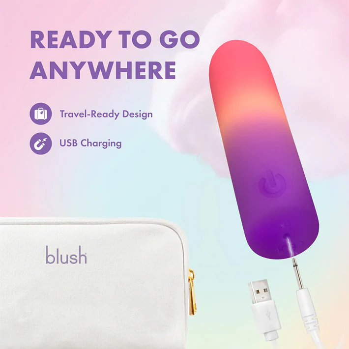 Play With Me Cotton Candy Bullet Vibrator