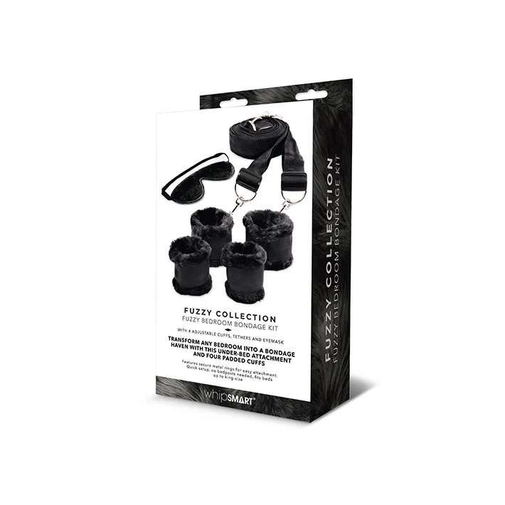 Fuzzy Bedroom Bondage Kit