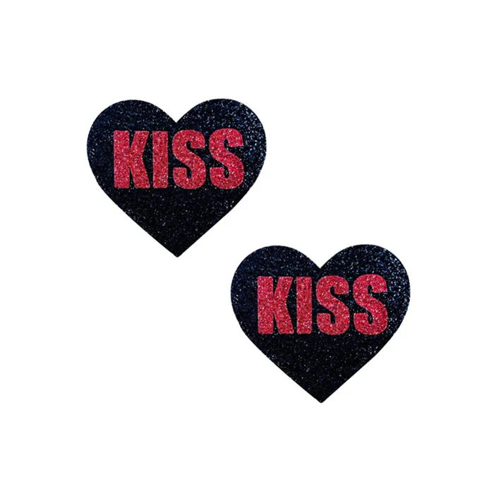 3291-kiss-red-black-glitter-i-heart-u-nipple-cover-pasties-1.webp Kiss Red & Black Glitter I Heart U Nipple Cover Pasties