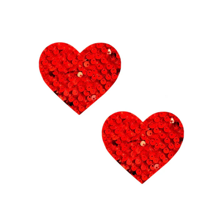 3293-red-sequin-velvet-crush-i-heart-u-nipple-pasties-1.webp Red Sequin Velvet Crush I Heart U Nipple Pasties