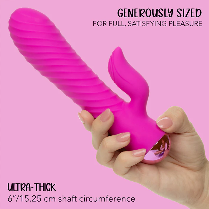 Extra Thicc Chubby Gyrating Tickler Rabbit Vibrator