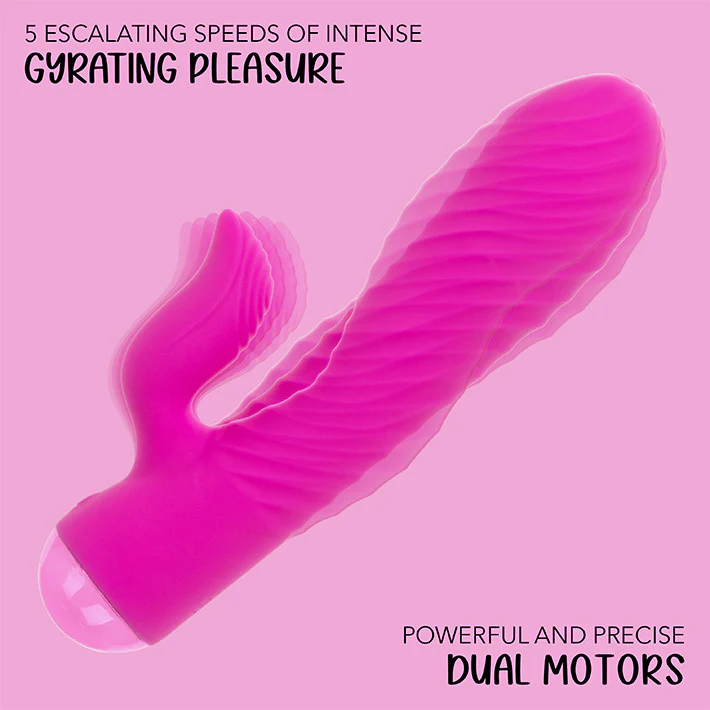 Extra Thicc Chubby Gyrating Tickler Rabbit Vibrator