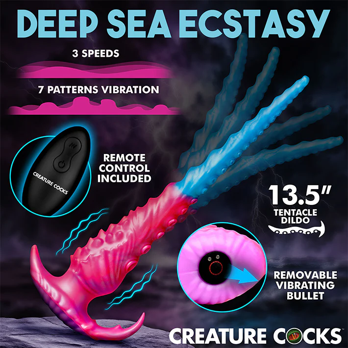 Creature Cocks Vibropus Vibrating Tentacle Dildo