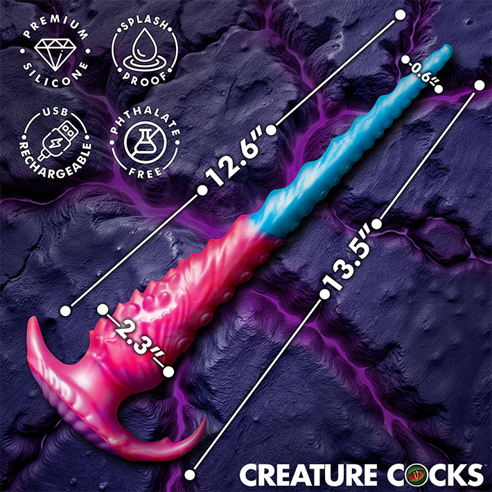 Creature Cocks Vibropus Vibrating Tentacle Dildo