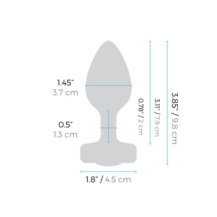3410-b-vibe-vibrating-jewel-plug-6.webp b-Vibe Vibrating Jewel Plug