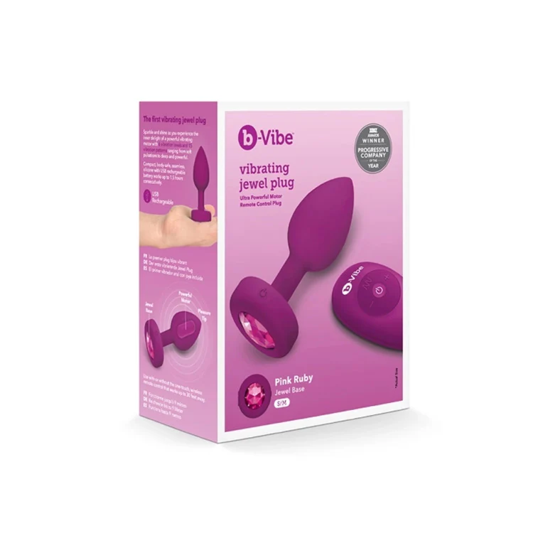 3410-b-vibe-vibrating-jewel-plug-9.webp b-Vibe Vibrating Jewel Plug