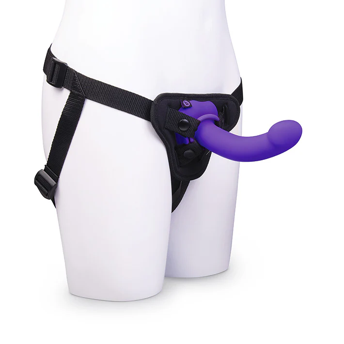 3426-b-vibe-vibrating-curved-strap-on-kit-2.webp b-Vibe Vibrating Curved Strap-On Kit