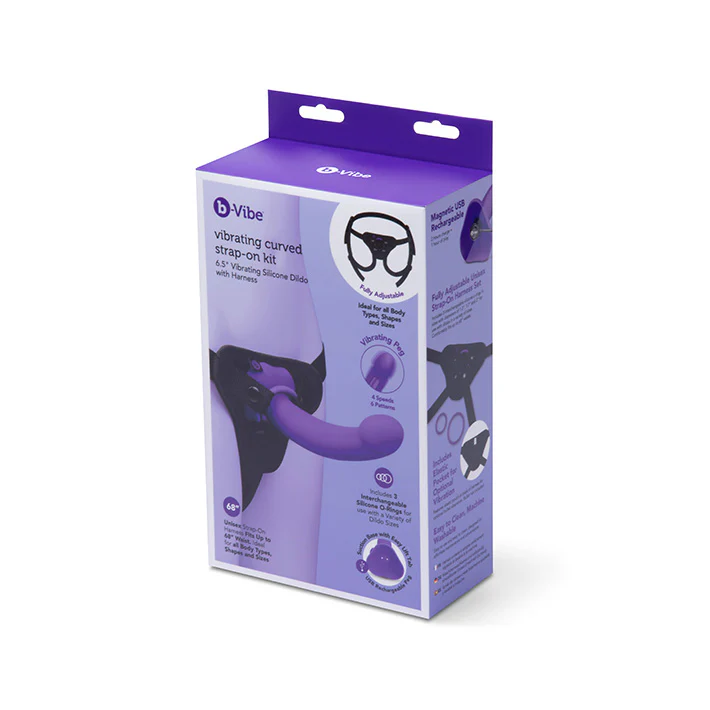 3426-b-vibe-vibrating-curved-strap-on-kit-8.webp b-Vibe Vibrating Curved Strap-On Kit