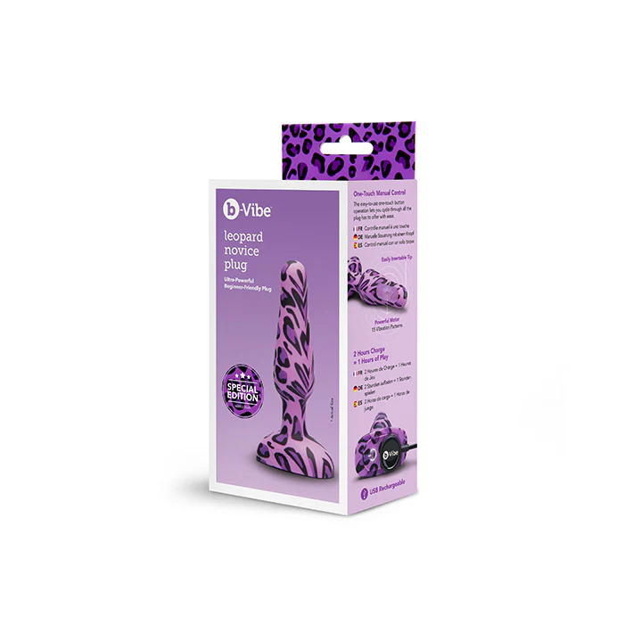 3428-b-vibe-leopard-novice-butt-plug-6.webp b-Vibe Leopard Novice Butt Plug