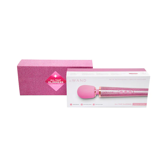 Le Wand All That Glimmers Petite Wand Vibrator