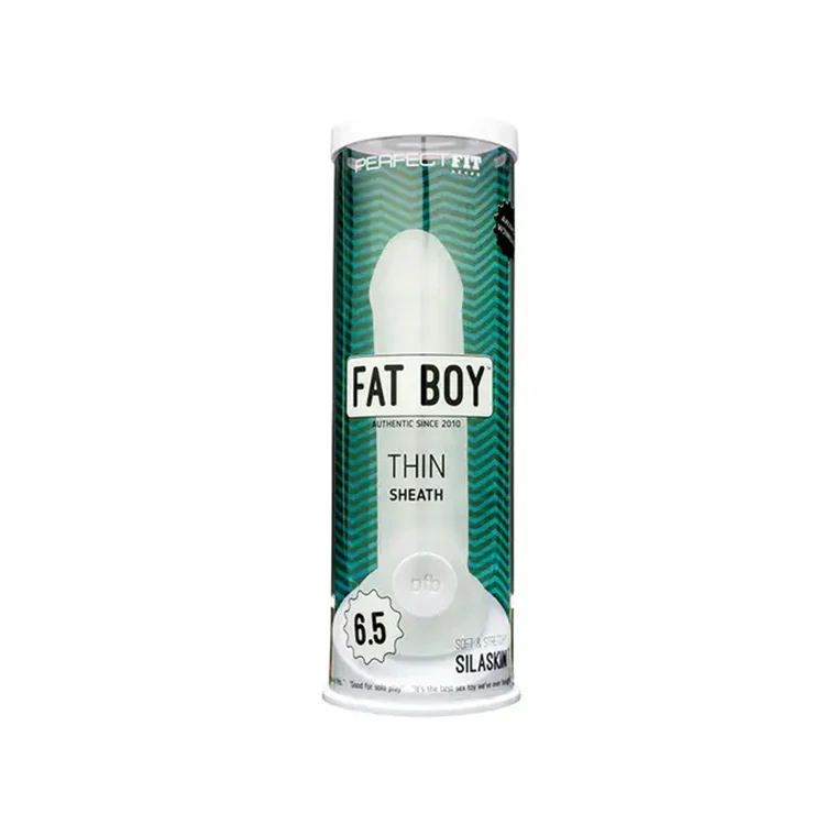 3552-fat-boy-thin-6.5-penis-sheath-1.webp Fat Boy Thin 6.5" Penis Sheath
