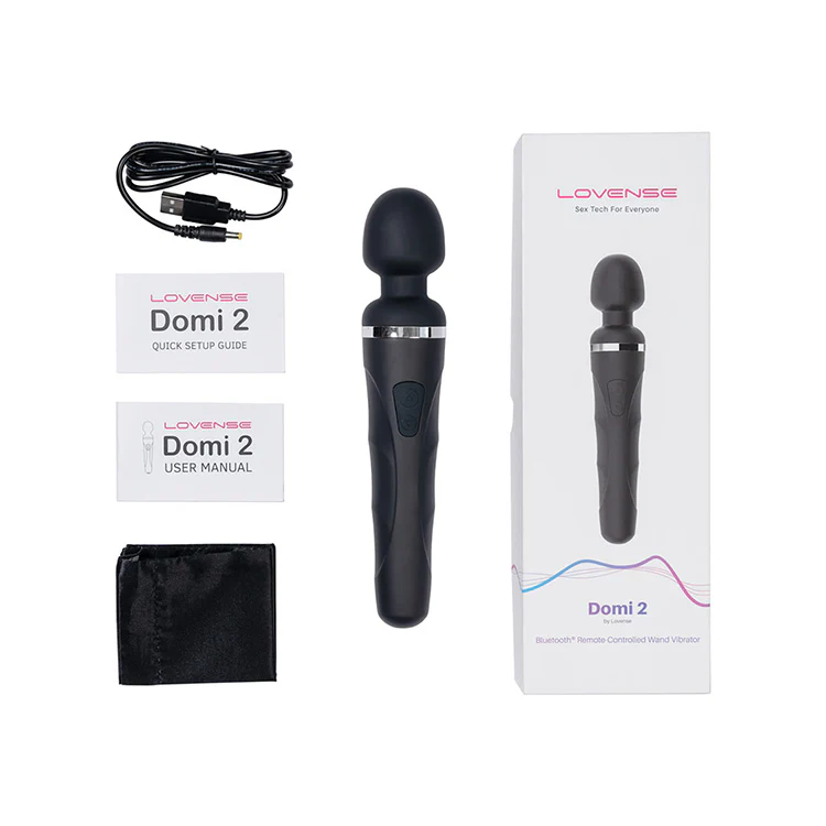 Lovense Domi 2 Bluetooth Controlled Wand Vibrator