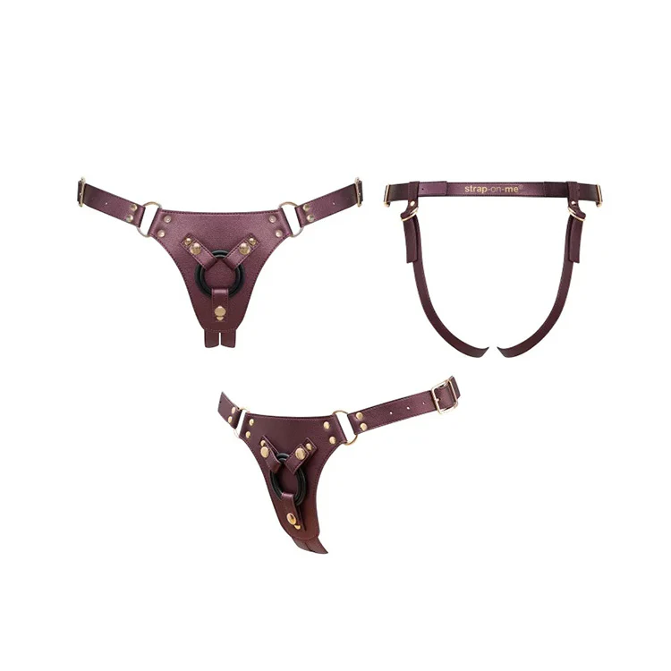3576-strap-on-me-generous-leatherette-harness-4.webp Strap-On-Me Generous Leatherette Harness