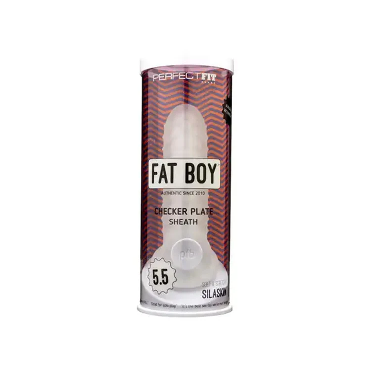 3616-fat-boy-checker-plate-6.5-penis-sheath-1.webp Fat Boy Checker Plate 6.5" Penis Sheath