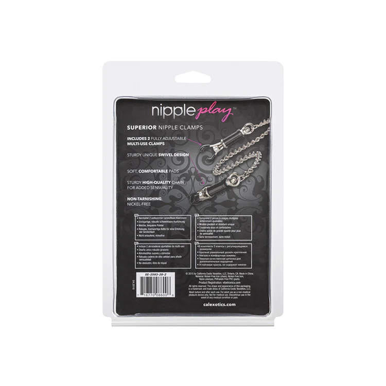 Nipple Play Superior Nipple Clamps