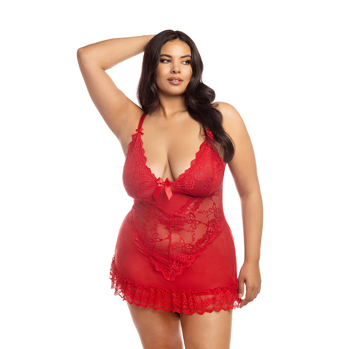 Valentine Lacey Babydoll