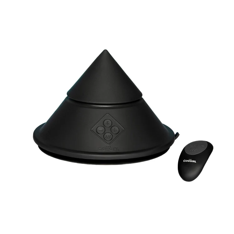 Cowgirl Cone App Controlled Sex Machine with Attachments