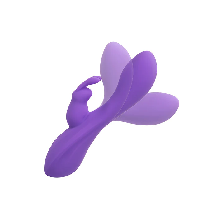 Flex Bend & Hold Double Rumbler Rabbit Vibrator