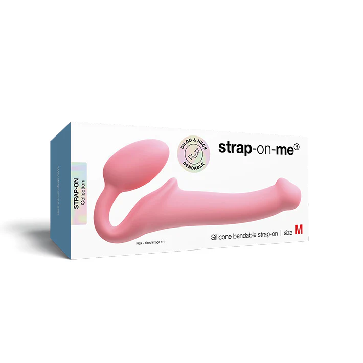 Strap-On-Me Semi-Realistic Bendable Strapless Strap-On