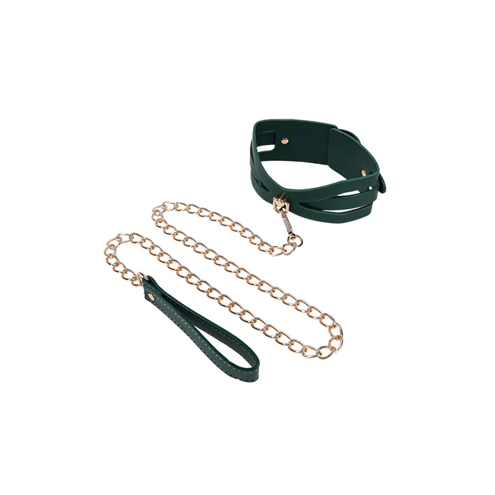 Indica Cutout Collar & Leash