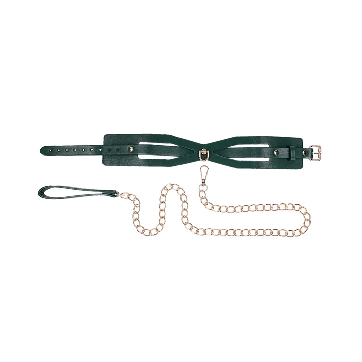 Indica Cutout Collar & Leash