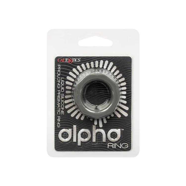 Alpha Liquid Silicone Prolong Prismatic Cock Ring