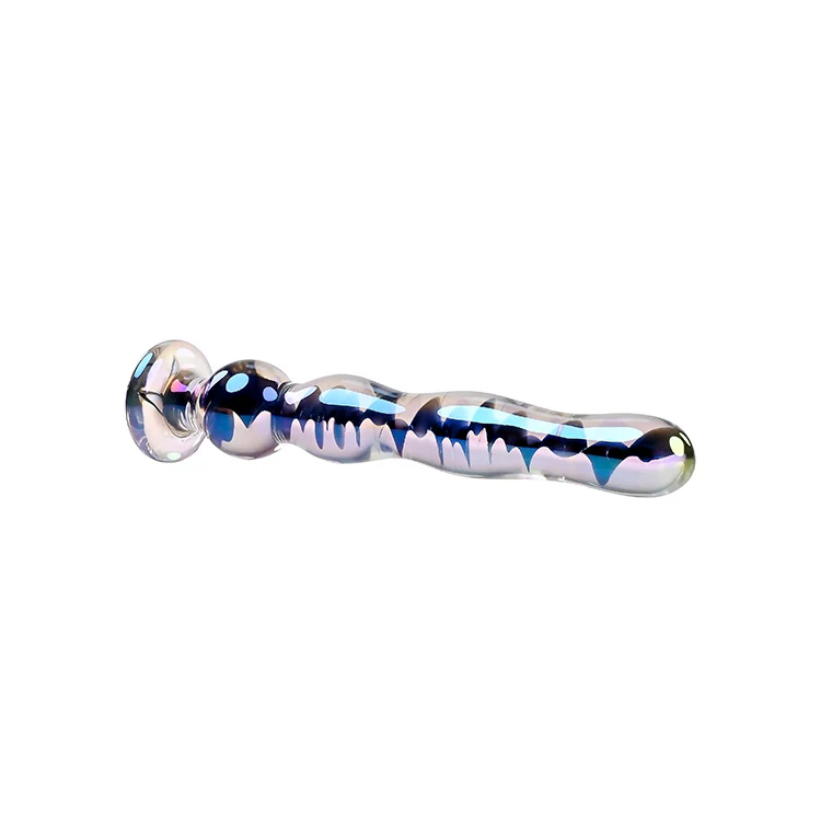 Playboy Pleasure Jewels Wand Glass Dildo