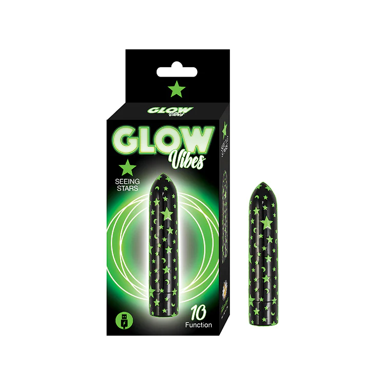 Seeing Stars Glow-in-the-Dark Bullet Vibrator