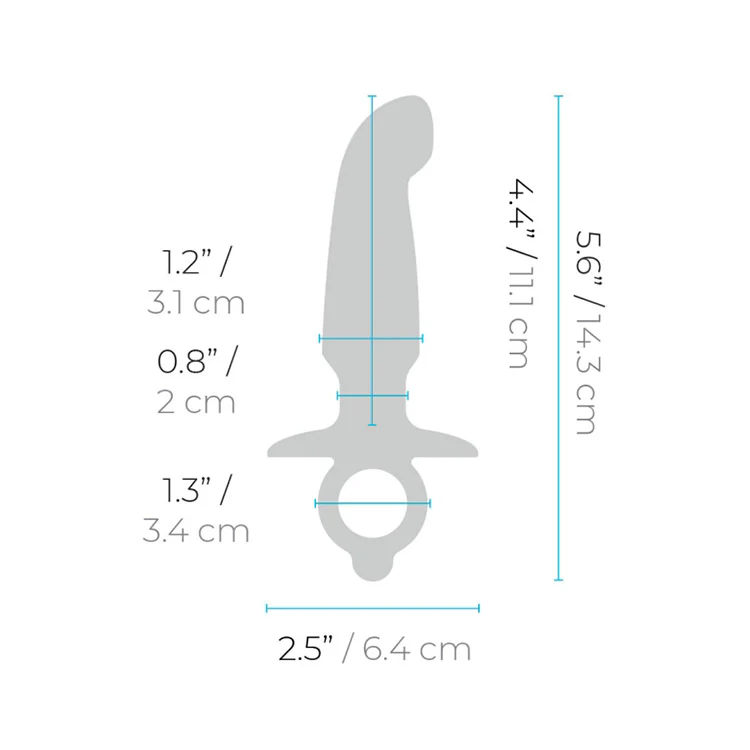 b-Vibe Butties Hither Prostate Plug