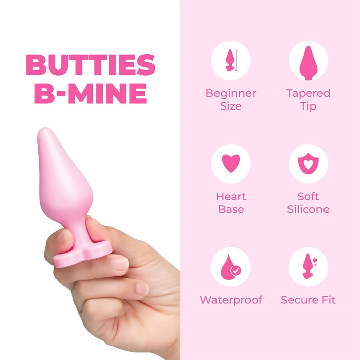 3908-b-vibe-butties-b-mine-heart-base-silicone-butt-plug-2.webp b-Vibe Butties b-Mine Heart Base Silicone Butt Plug