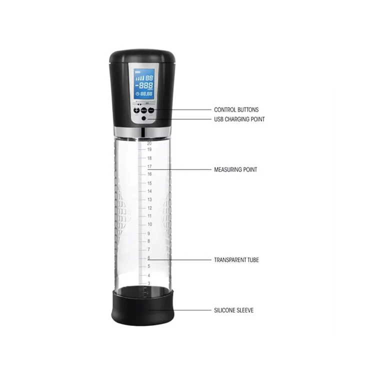 3929-premium-led-rechargeable-penis-pump-3.webp Premium LED Rechargeable Penis Pump