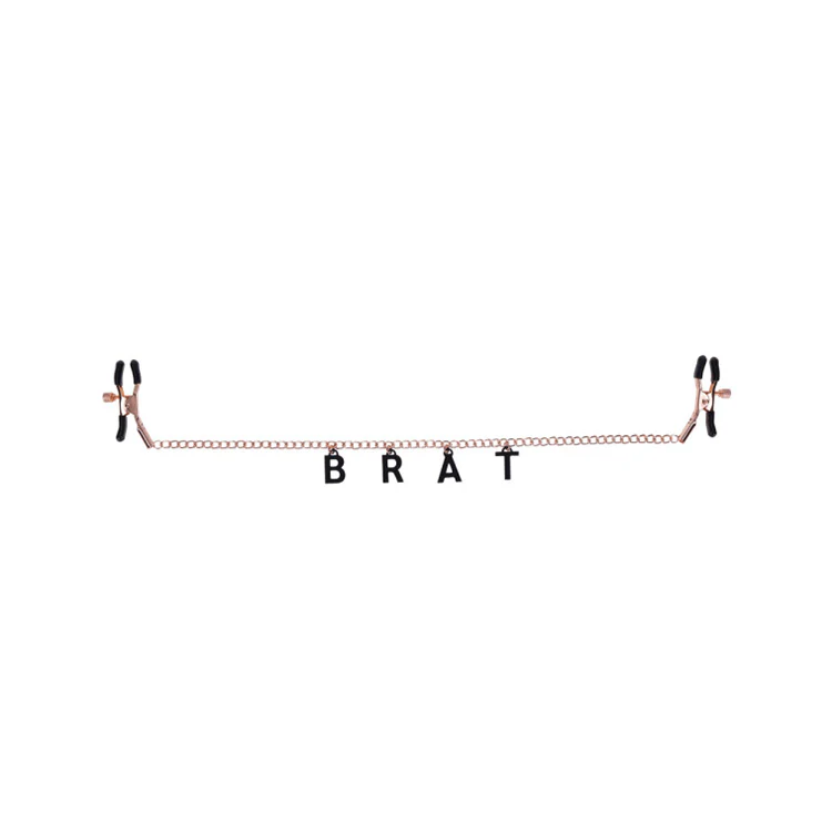 Brat Charmed Nipple Clamps