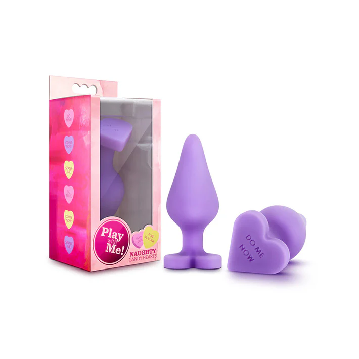 Play With Me! Naughtier Candy Heart Do Me Now Butt Plug