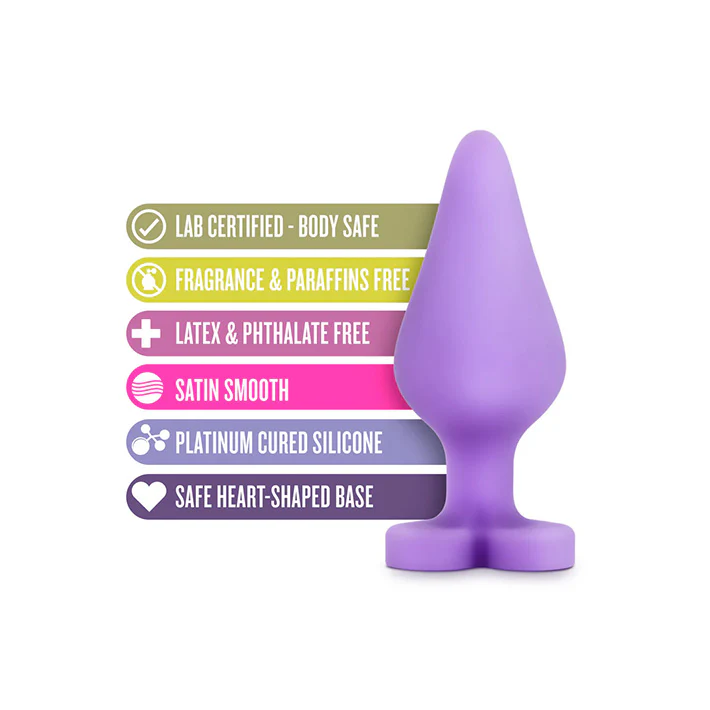 Play With Me! Naughtier Candy Heart Do Me Now Butt Plug