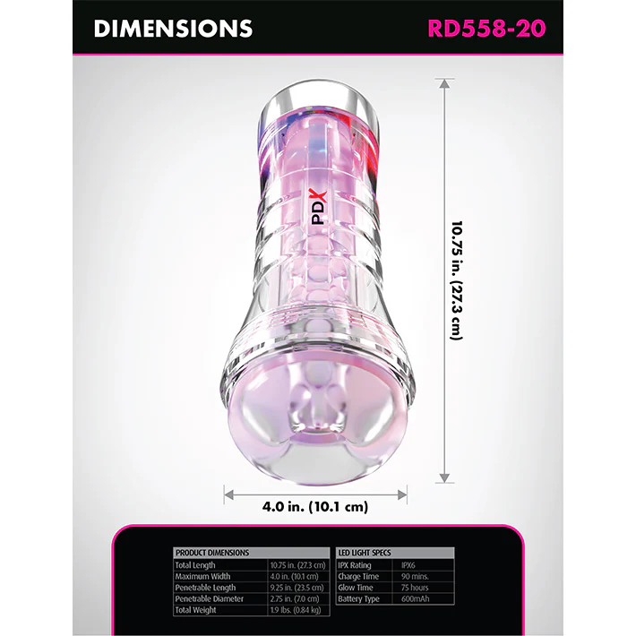 4205-pdx-elite-viewtube-xxl-see-thru-ez-grip-led-stroker-6.webp PDX Elite ViewTube XXL See-Thru EZ-Grip LED Stroker