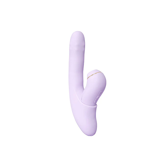 SVAKOM DuoGlow Thrusting Beaded Vibrator with Pulsating Stimulator