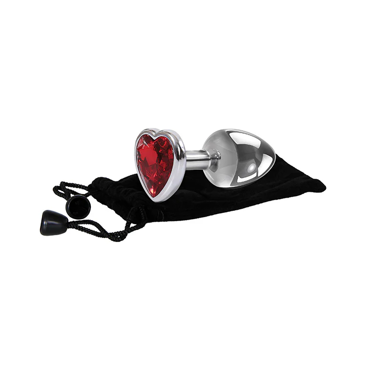 4719-small-red-heart-gemstone-anal-plug-3.webp Small Red Heart Gemstone Anal Plug