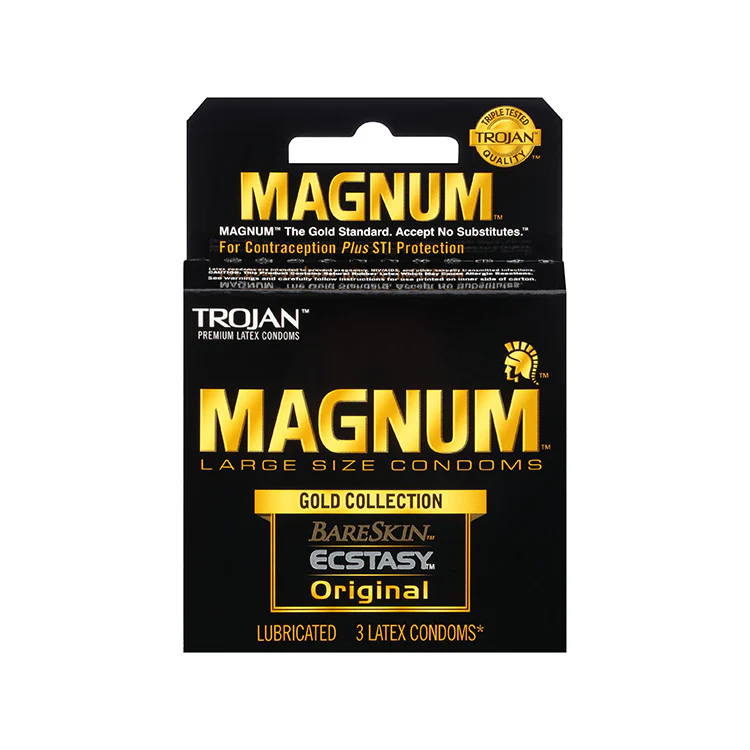 Trojan Magnum Gold - 3 Pack