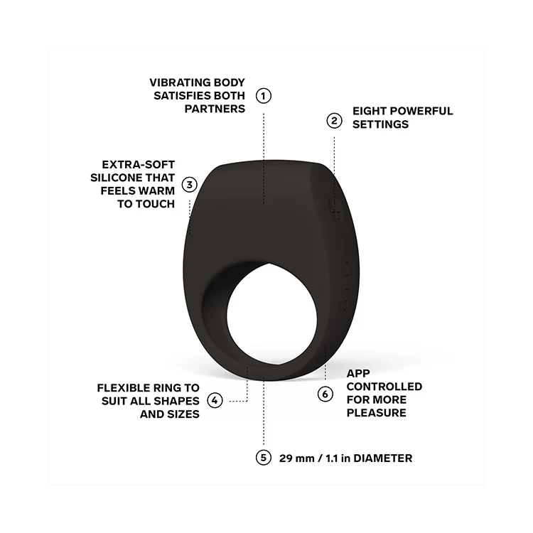 LELO Tor 3 App Controlled Vibrating Cock Ring