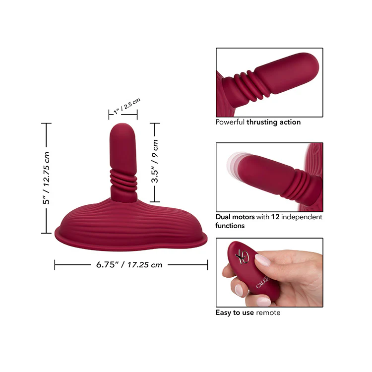 4767-dual-rider-remote-control-thrust-grind-vibrator-3.webp Dual Rider Remote Control Thrust & Grind Vibrator