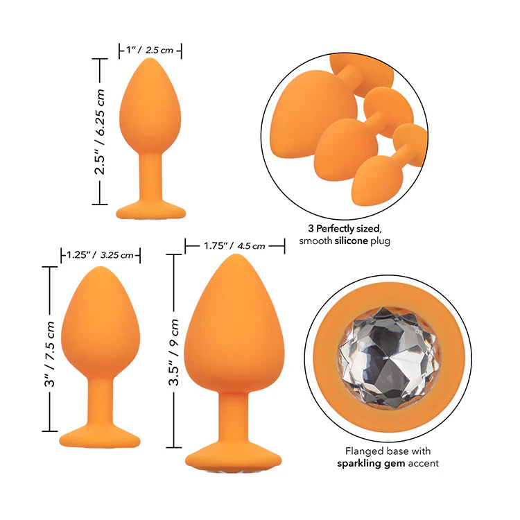 Cheeky Gems Silicone Anal Training Set